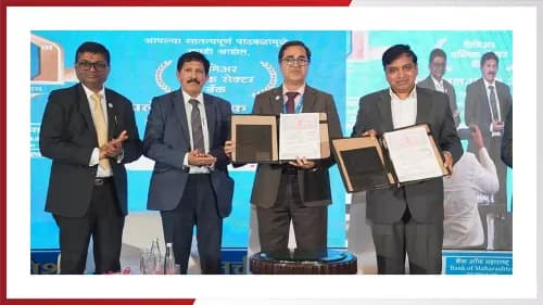 Mahindra Construction Teams Up With Bank Of Maharashtra For Financing Solutions Mahindra Construction Teams Up With Bank Of Maharashtra For Financing Solutions
