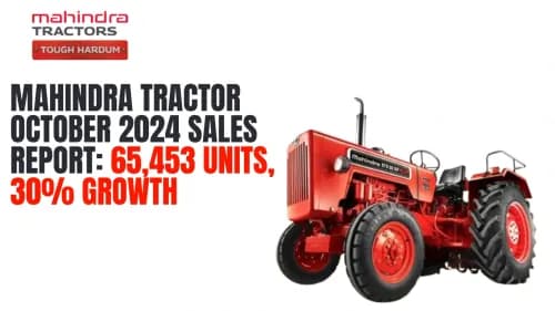 Mahindra Tractor October 2024 Sales Report: 65,453 Units, 30% Growth Mahindra Tractor October 2024 Sales Report: 65,453 Units, 30% Growth