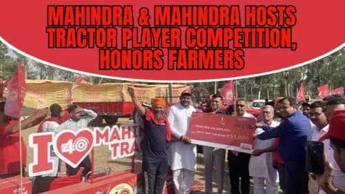 Mahindra & Mahindra Hosts Tractor Player Competition, Honors Farmers Mahindra & Mahindra Hosts Tractor Player Competition, Honors Farmers