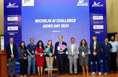 मिशेलिन ने भारत में अपने AI चैलेंज के विजेताओं की घोषणा की Michelin Announces Winners of its AI Challenge in India