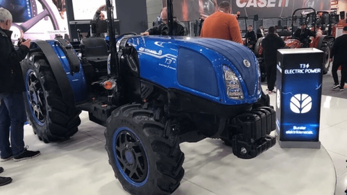 New Holland's Revolutionary T3 Electric Power Tractor Unveiled in Turkey New Holland's Revolutionary T3 Electric Power Tractor Unveiled in Turkey
