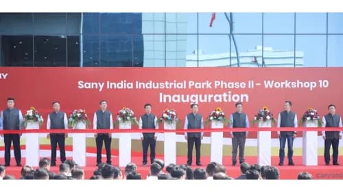 SANY India Expands Pune Facility to Boost Manufacturing and Support ‘Make in India’ Initiative SANY India Expands Pune Facility to Boost Manufacturing and Support ‘Make in India’ Initiative