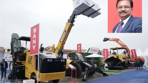Sany India Eyes 15% Revenue from Exports by 2025 Sany India Eyes 15% Revenue from Exports by 2025