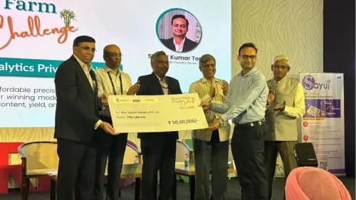 Satyukt Analytics Wins Smart Farm Grant for Sugarcane Harvesting Technology Satyukt Analytics Wins Smart Farm Grant for Sugarcane Harvesting Technology
