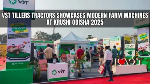 VST Tillers Tractors Showcases Modern Farm Machines at Krushi Odisha 2025 VST Tillers Tractors Showcases Modern Farm Machines at Krushi Odisha 2025