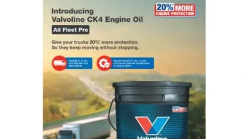 Valvoline Launches All Fleet Pro Diesel Engine Oil for Commercial Vehicles Valvoline Launches All Fleet Pro Diesel Engine Oil for Commercial Vehicles