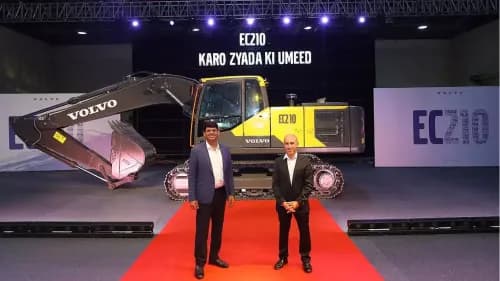 Volvo CE India Unveils EC210 Hydraulic Excavator: Built for Bharat and Beyond Volvo CE India Unveils EC210 Hydraulic Excavator: Built for Bharat and Beyond
