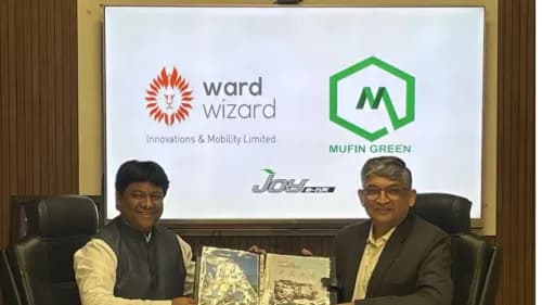 Wardwizard Innovations Partners with Mufin Green Finance for EV Financing Solutions Wardwizard Innovations Partners with Mufin Green Finance for electric three wheelers Financing Solutions