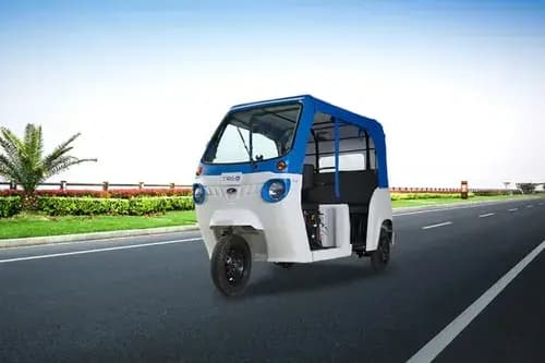 MLMML Unveils Metal-bodied Variant of Treo Plus E-Auto, Priced at INR 3.58 Lakh! Treo Plus E-Auto