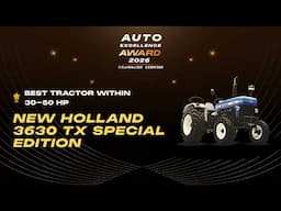 New Holland 3630 TX Special Edition Wins Best Tractor Award