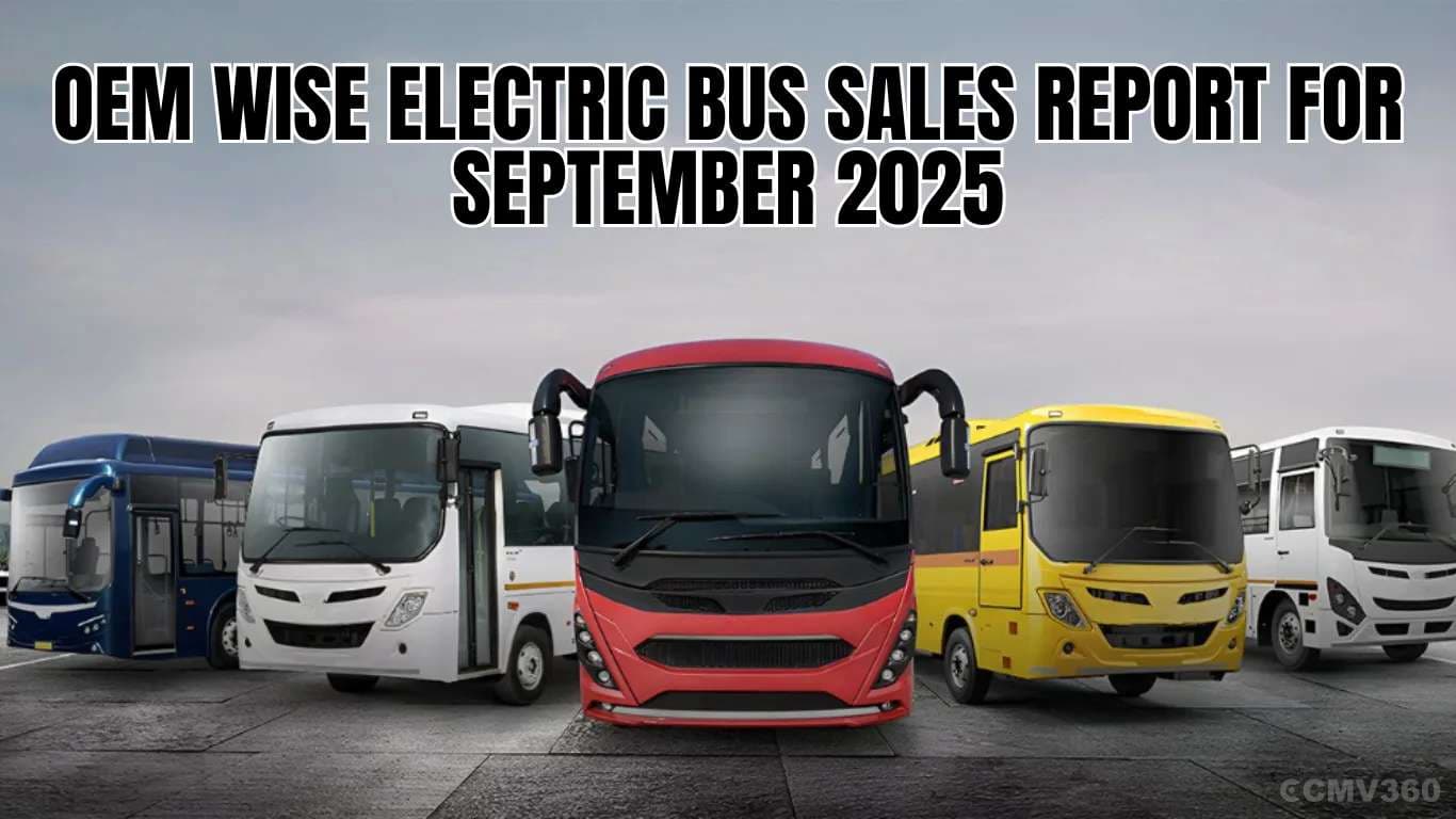 OEM Wise Electric Bus Sales Report for September 2025 OEM Wise Electric Bus Sales Report September 2025