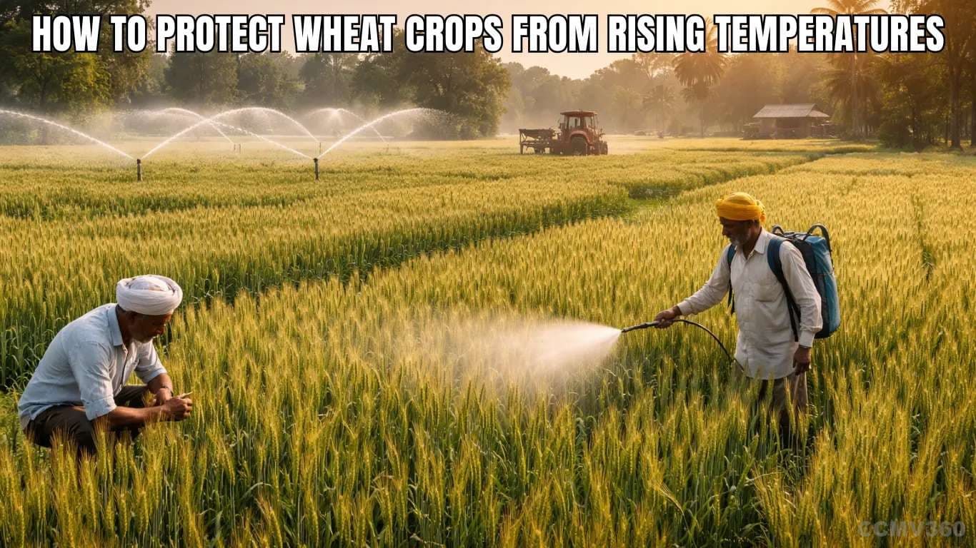 How to Protect Wheat Crops from Rising Temperatures: Experts Share Key Tips to Prevent Heat Stress How to Protect Wheat Crops from Rising Temperatures: Experts Share Key Tips to Prevent Heat Stress
