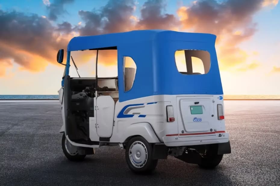 Bajaj WEGO P50 Left Rear Three Quarter Bajaj WEGO P50 Left Rear Three Quarter
