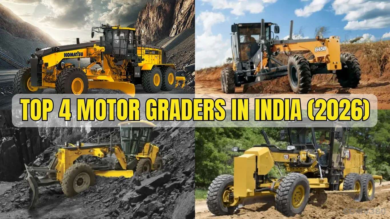 Top 4 Motor Graders in India (2026): Best Machines for Road Construction & Maintenance Top 4 Motor Graders in India (2026): Best Machines for Road Construction & Maintenance