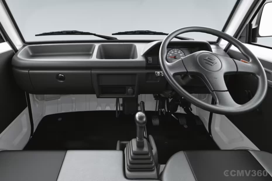 Maruti Suzuki Super Carry Dashboard With Steering Wheel and Manual Gear Lever Maruti Suzuki Super Carry Dashboard With Steering Wheel and Manual Gear Lever