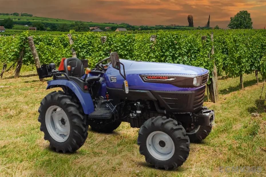 Farmtrac Atom 35 Right Front Three Quarter Farmtrac Atom 35 Right Front Three Quarter