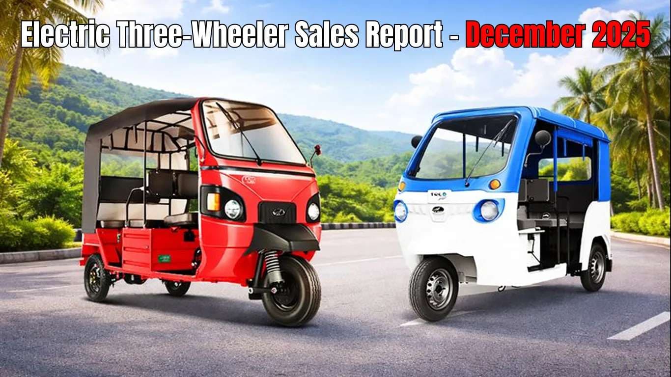 Electric Three-Wheeler Sales Report – December 2025: Zeniak Innovation, Hooghly Motors & Neptune Green Lead the Market Electric Three-Wheeler Sales Report – December 2025