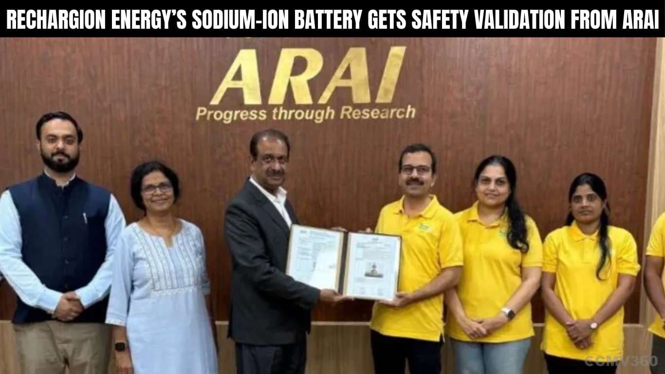 Rechargion Energy’s Sodium-Ion Battery Gets Safety Validation from ARAI Rechargion Energyâs Sodium-Ion Battery Gets Safety Validation from ARAI.webp