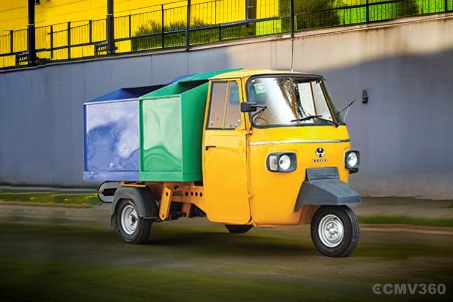 Lohia Youdha Garbage Van Right Front Three Quarter Lohia Youdha Garbage Van Right Front Three Quarter