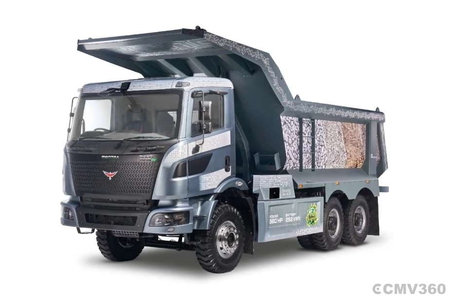Montra Electric Rhino 2838EV Grey Color Montra Electric Rhino 2838EV Grey Color