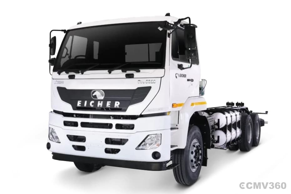 Eicher Pro 6028 CNG White Color Eicher Pro 6028 CNG White Color