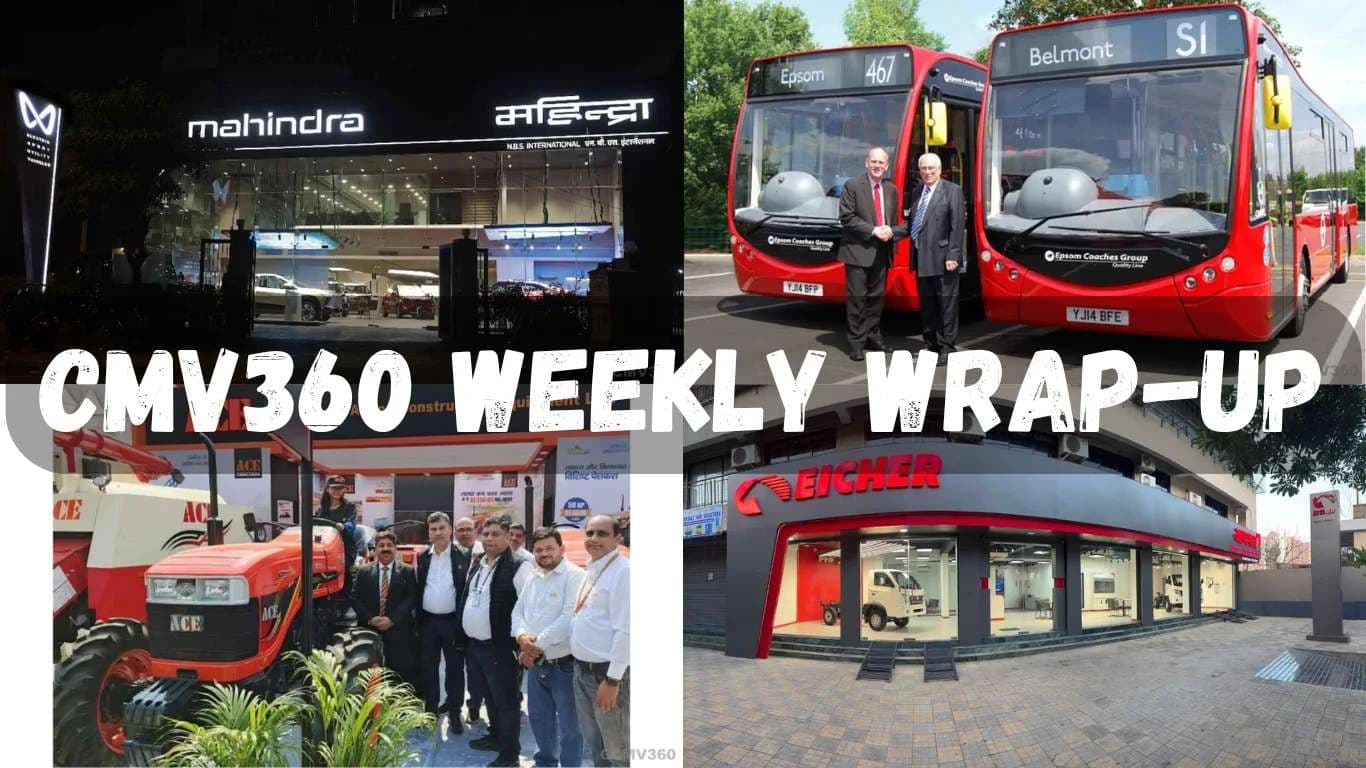 CMV360 Weekly Wrap-Up | 24th – 29th March 2025: Mahindra’s Price Hike, Cityflo’s Fleet Expansion, Trackon’s South India Growth, Wardwizard’s EV Push, ADAS Mandate, Ashok Leyland’s ₹700 Cr Defence Order, and More CMV360 Weekly Wrap-Up 24th â 29th March 2025.webp