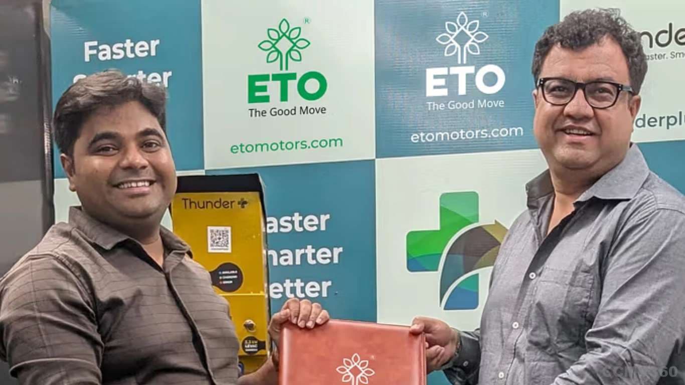 ETO Motors and Cashurdrive Launch Eco-Friendly Transit Advertising in 7 Cities ETO Motors partners with Cashurdrive to launch a transit advertising campaign using over 2,000 electric vehicles in seven Indian cities.