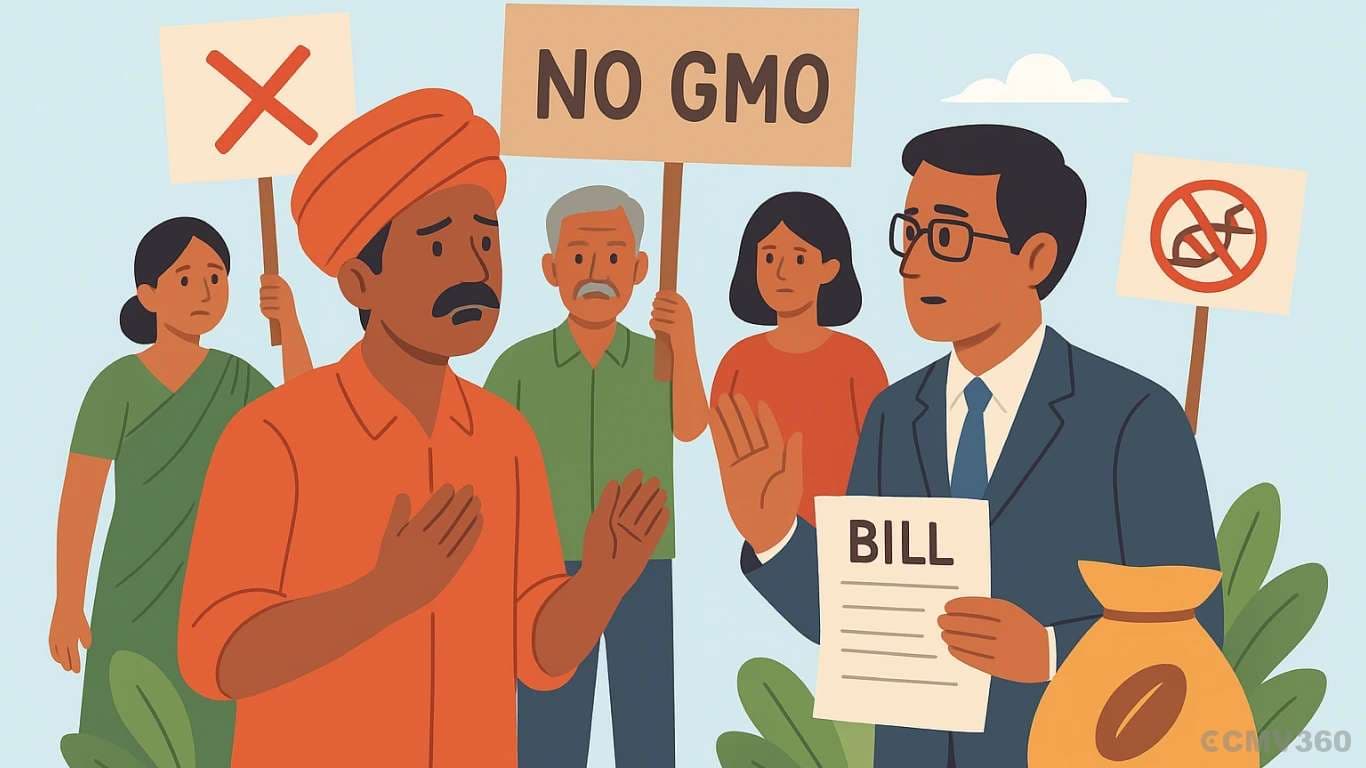 Seed Bill 2025 Faces Backlash: Farmers Say It “Supports Corporations, Not Cultivators” Seed Bill 2025 Sparks Debate Over Farmer Rights and Corporate Bias