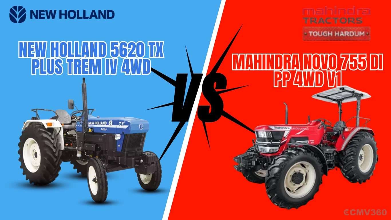 New Holland 5620 TX Plus TREM IV 4WD Vs Mahindra NOVO 755 DI PP 4WD V1: Best Tractor for Modern Farming? Best Tractor for Modern Farming.webp