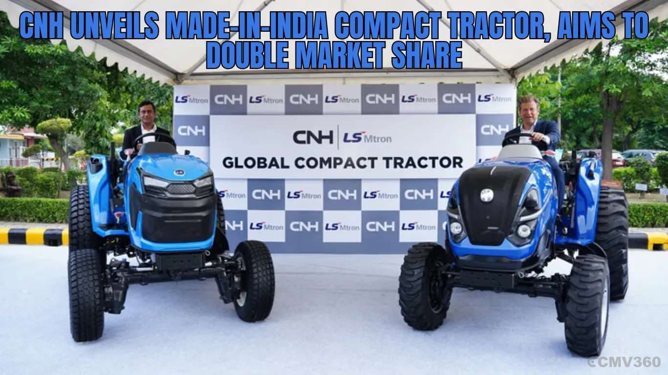 CNH Unveils Made-in-India Compact Tractor, Aims to Double Market Share CNH Made in India Compact Tractor (1).webp