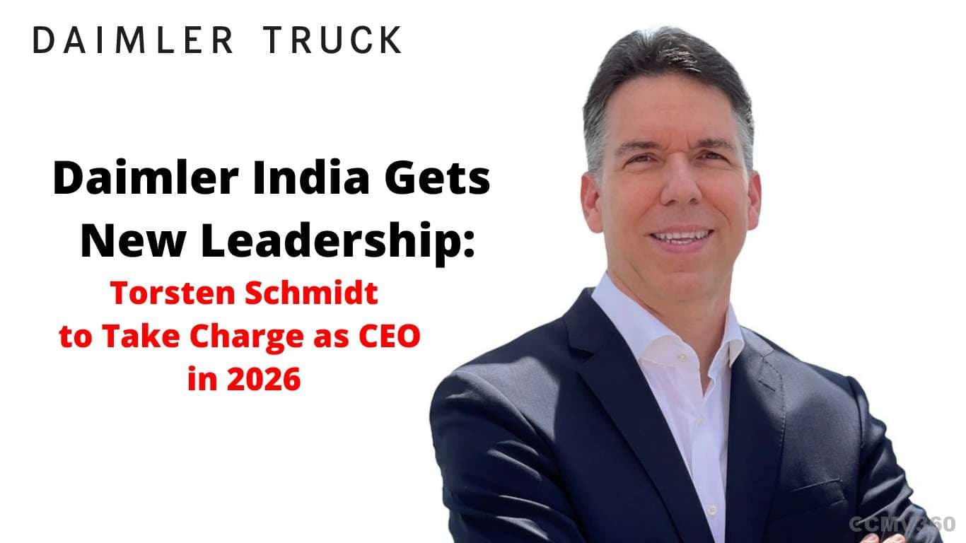 Daimler India Gets New Leadership: Torsten Schmidt to Take Charge as CEO in 2026 Daimler India Gets New Leadership: Torsten Schmidt to Take Charge as CEO in 2026