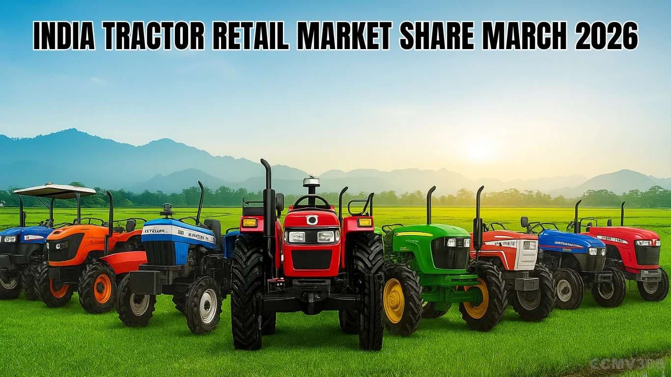 India Tractor Retail Market Share March 2026: Mahindra Group Maintains Lead as Industry Grows Steadily India Tractor Market Share March 2026: Mahindra Leads