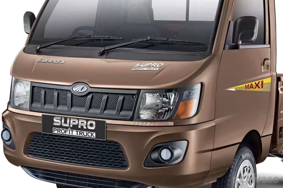 Mahindra Supro Profit Truck Maxi Front View Mahindra Supro Profit Truck Maxi Front View