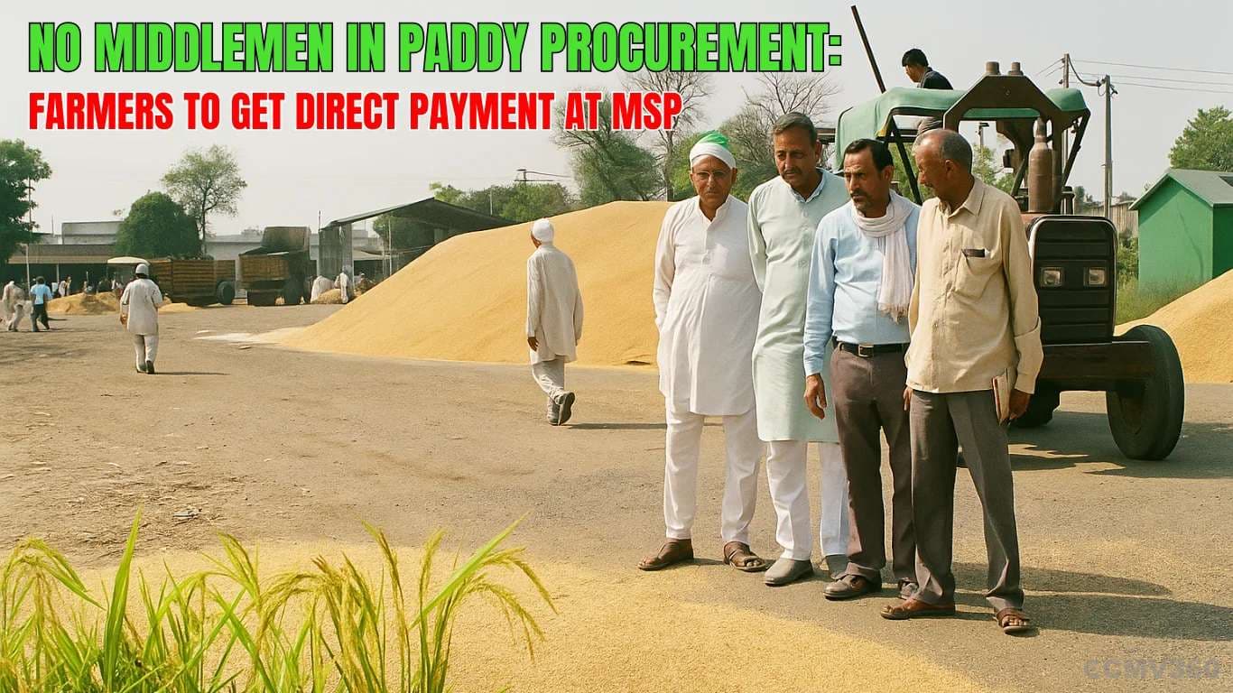 No Middlemen in Paddy Procurement: Farmers to Get Direct Payment at MSP Direct MSP Payment to Farmers Begins in UP, Middlemen Out