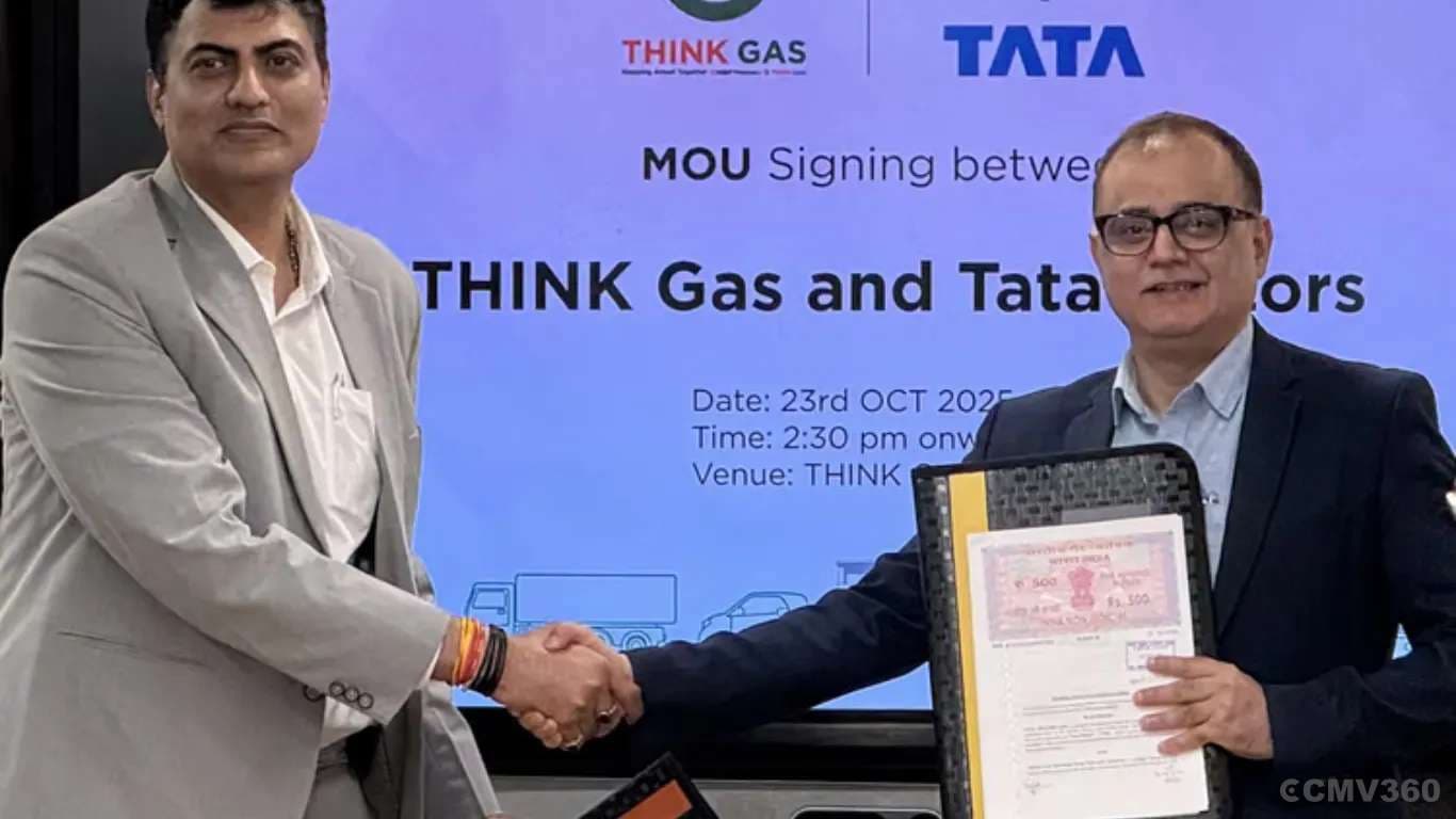 Tata Motors Partners with THINK Gas to Boost LNG Infrastructure for Commercial Vehicles Tata Motors, THINK Gas Partner to Boost LNG Truck Network