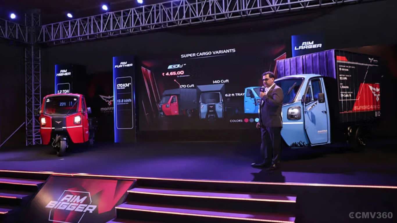 Montra Electric Launches SUPER CARGO Electric Three-Wheeler in Delhi for Last-Mile Deliveries Montra Electric Launches SUPER CARGO Electric Three-Wheeler in Delhi