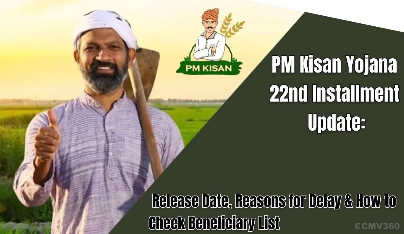 PM Kisan Yojana 22nd Installment Update: Release Date, Reasons for Delay & How to Check Beneficiary List PM Kisan Yojana 22nd Installment Update: Release Date, Reasons for Delay & How to Check Beneficiary List