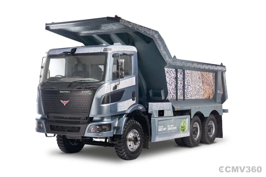 Montra Electric Rhino 2838EV Left Front Three Quarter Montra Electric Rhino 2838EV Left Front Three Quarter
