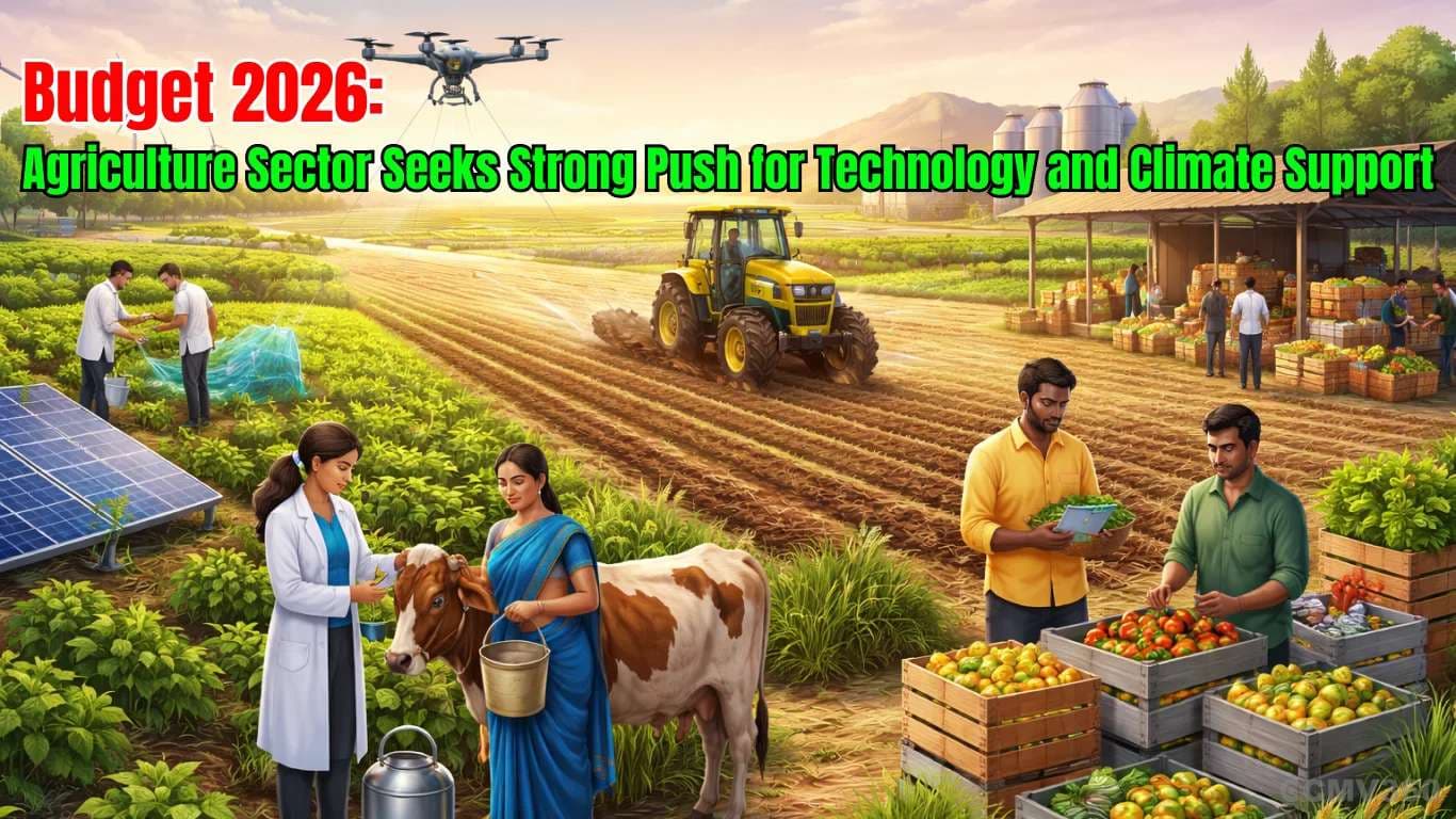 Budget 2026: Agriculture Sector Seeks Strong Push for Technology and Climate Support Budget 2026: Agriculture Sector Seeks Strong Push for Technology and Climate Support
