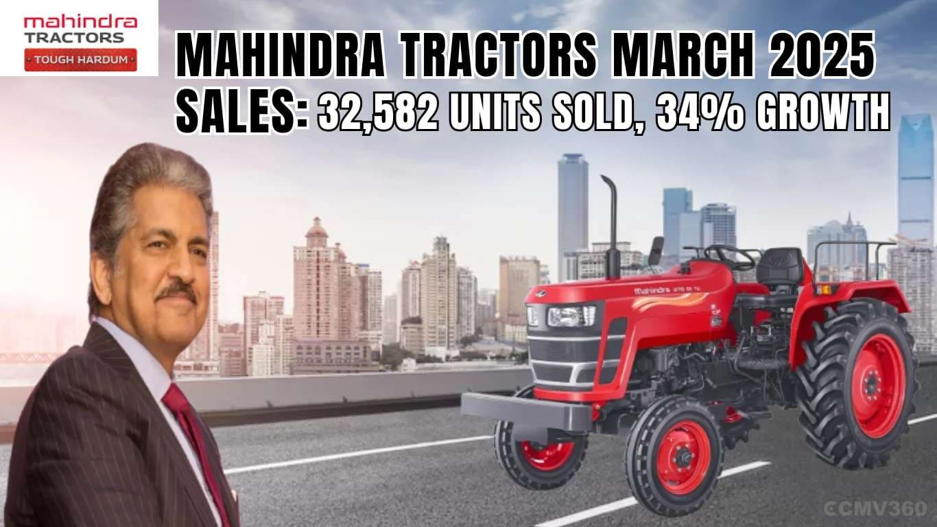 Mahindra Tractors March 2025 Sales: 32,582 Units Sold, 34% Growth Mahindra Tractors March 2025 Sales 32,582 Units Sold, 34% Growth.webp