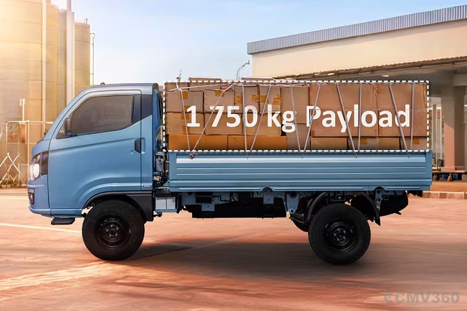 Tata Intra EV Pickup Left Side View Tata Intra EV Pickup Left Side View