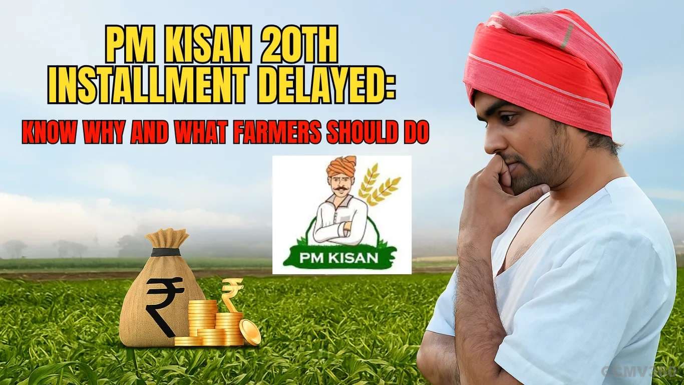 PM Kisan 20th Installment Delayed: Know Why and What Farmers Should Do PM Kisan 20th Installment Delayed.webp