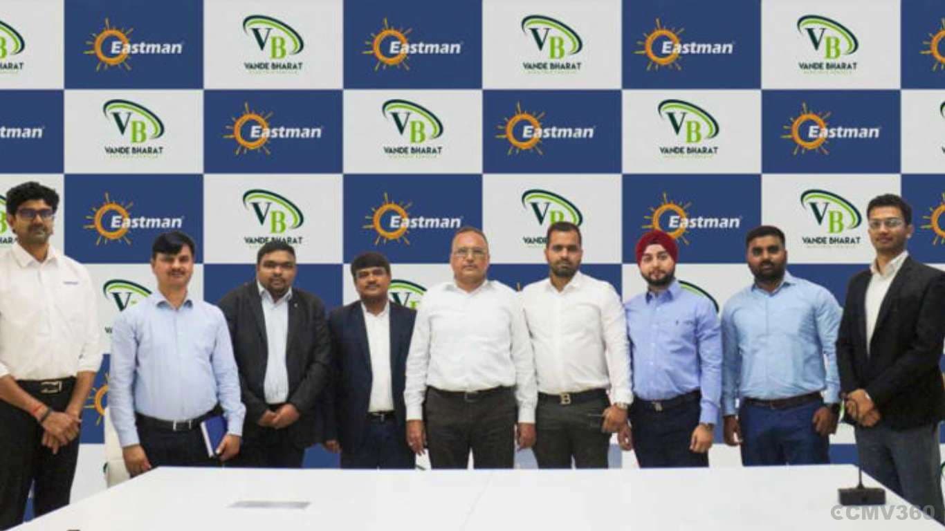 Eastman Signs ₹50 Crore Battery Deal with Vande Bharat E-Vehicles Eastman Auto & Power Ltd signed an MoU with Vande Bharat E-Vehicles in New Delhi.