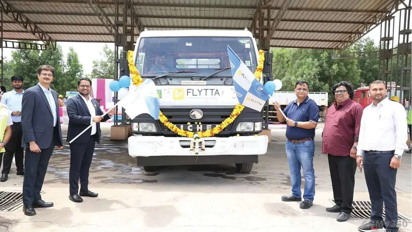 Flytta Unveils India’s First 13-Ton Retrofitted EV Truck, Driving a New Era of Sustainable Industrial Logistics Flytta Unveils Indiaâs First 13-Ton Retrofitted EV Truck.webp