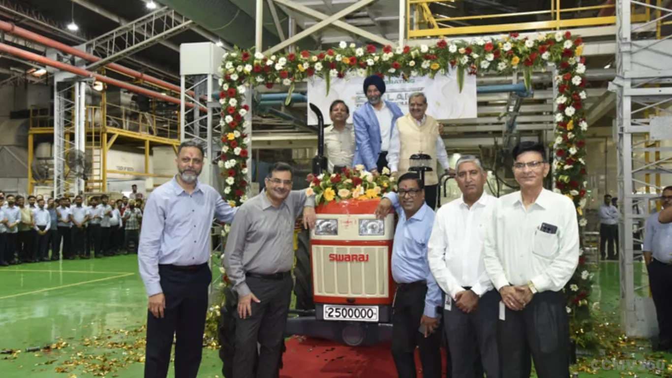 Swaraj Tractors Achieves 25 Lakh Production Milestone Swaraj Tractors Achieves 25 Lakh Production Milestone.webp