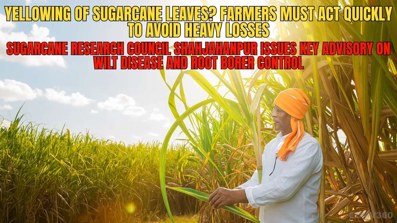Yellowing of Sugarcane Leaves? Farmers Must Act Quickly to Avoid Heavy Losses Yellowing of Sugarcane Leaves .webp