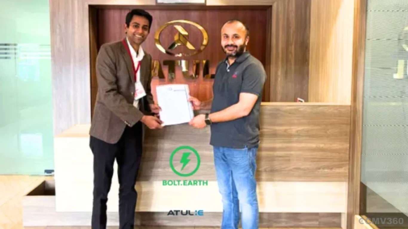 Bolt.Earth and Atul Greentech Launch Nationwide Home Charging for Electric Three-Wheelers Bolt.Earth and Atul Greentech Launch Nationwide Home Charging for Electric Three-Wheelers