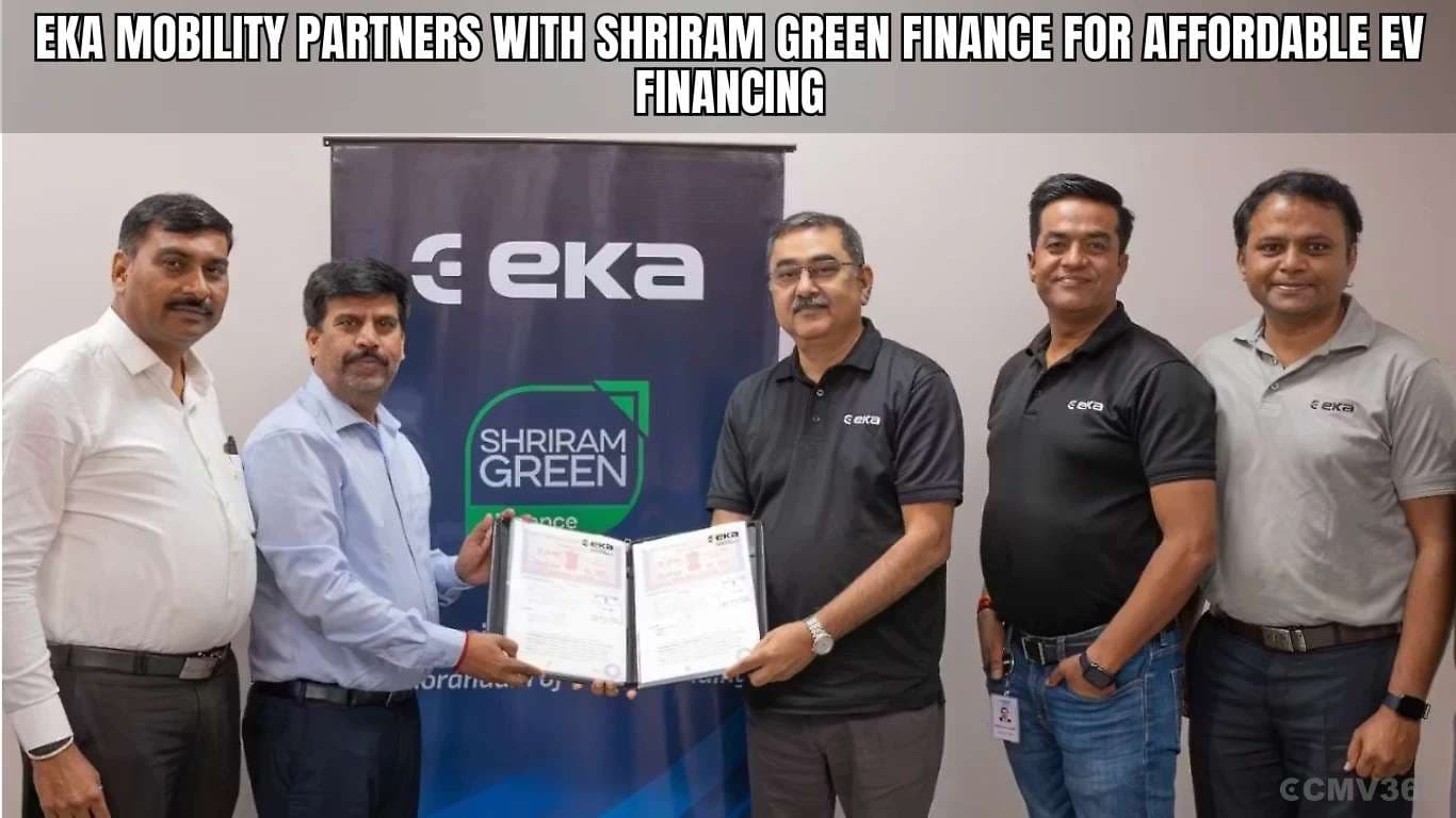 EKA Mobility Partners with Shriram Green Finance for Affordable EV Financing EKA Mobility Partners with Shriram Green Finance.webp