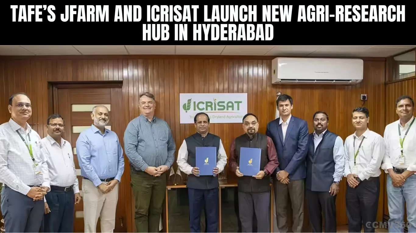 TAFE’s JFarm and ICRISAT Launch New Agri-Research Hub in Hyderabad TAFEâs JFarm and ICRISAT Launch New Agri-Research Hub in Hyderabad.webp