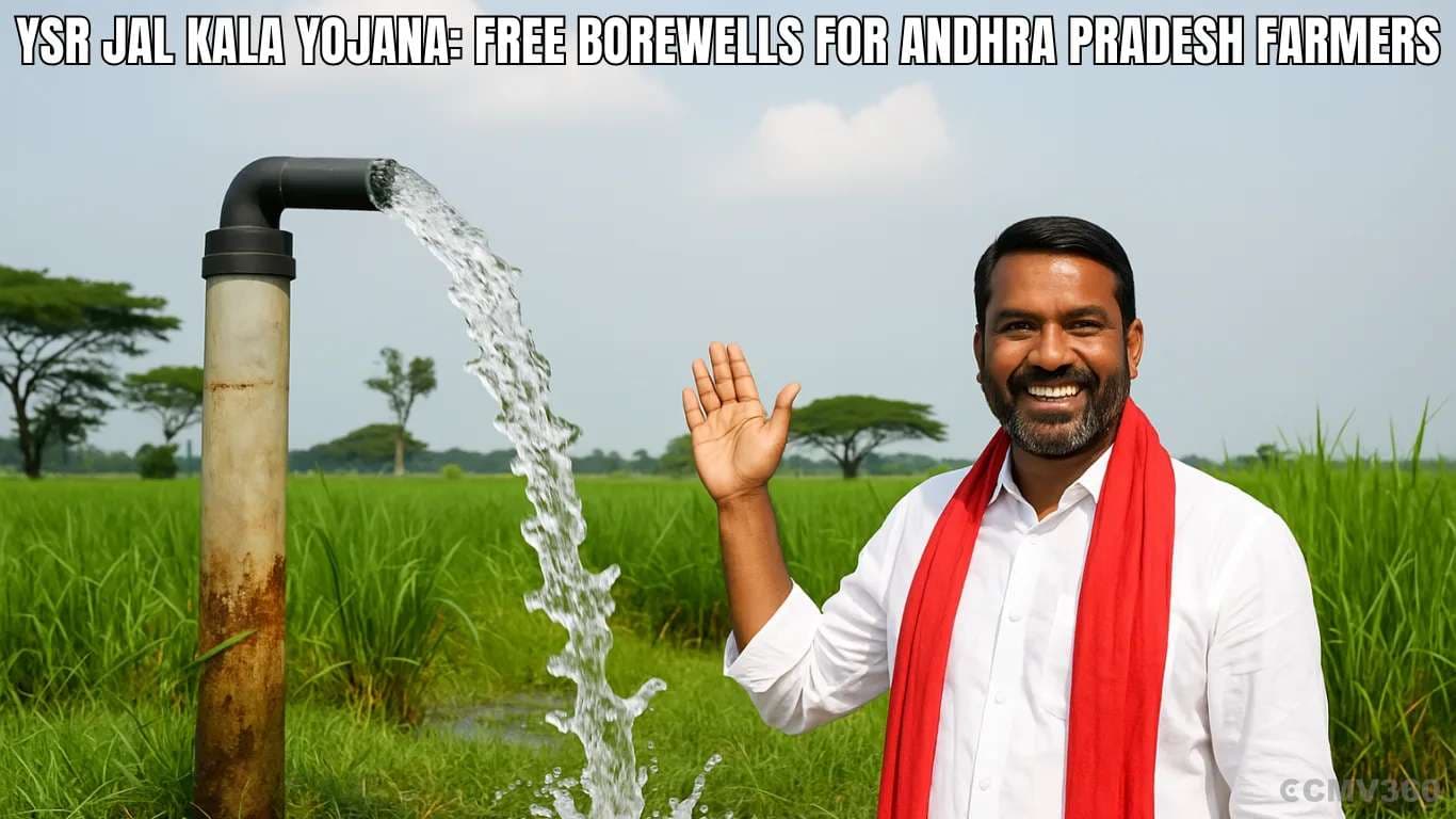 YSR Jal Kala Yojana: Free Borewells for Andhra Pradesh Farmers YSR Jal Kala Yojana Free Borewells for Andhra Pradesh Farmers.webp